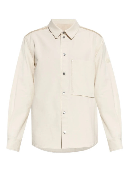  Moncler Long Sleeve Shirt - Neutrals 