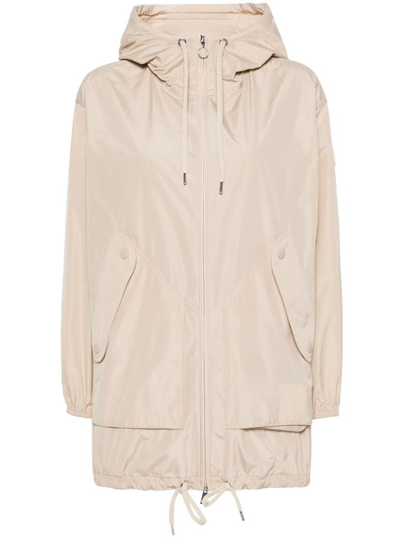  Moncler Melia Parka Jacket - Neutrals 