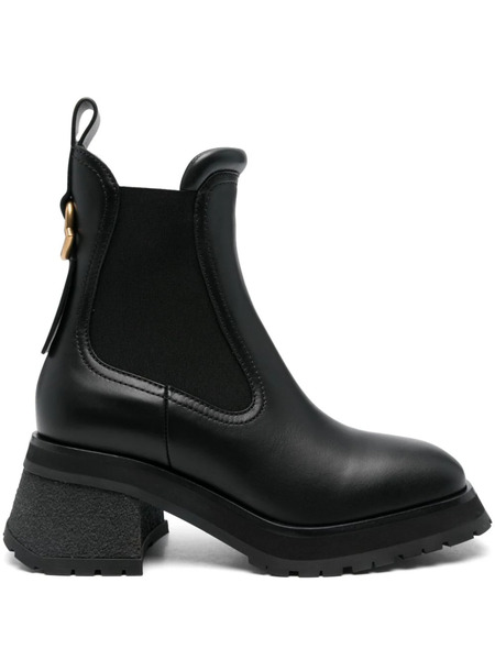  Moncler 70mm Gigi Boots - Black 