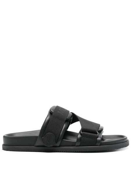  Moncler Mon Summer Sandals - Black 
