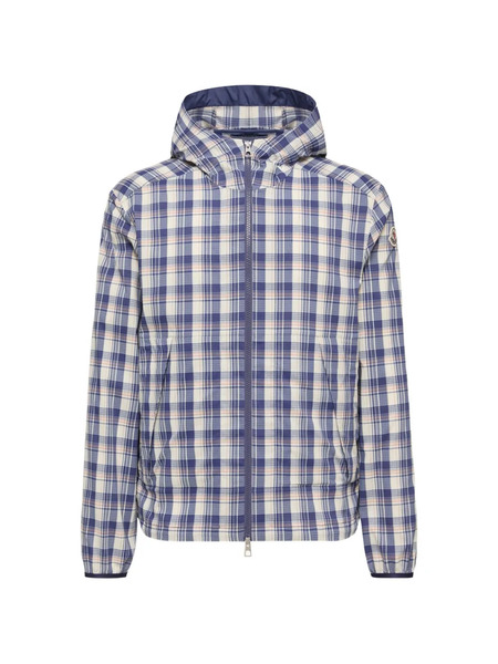  Moncler Natisone Check Hooded Jacket - Neutrals 