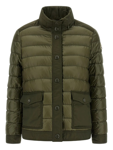  Moncler Origan Quilted Puffer Jacket - Green 