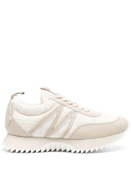  Moncler Pacey Bouclé Sneakers - Neutrals 