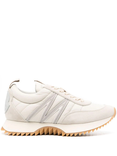  Moncler Pacey Quilted Sneakers - Neutrals 