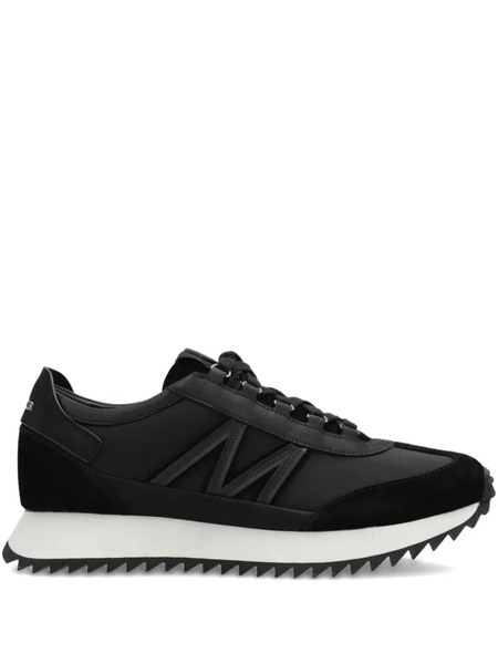  Moncler Panelled Sneakers - Black 