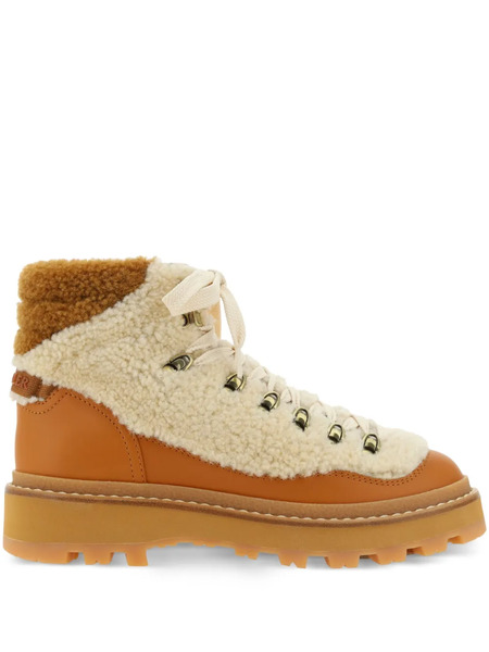  Moncler Peka Trek Boots - Brown 