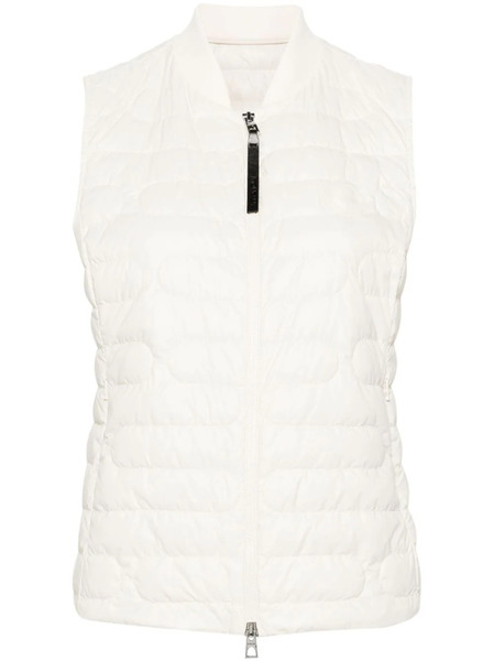  Moncler Perille Quilted Down Gilet - Neutrals 
