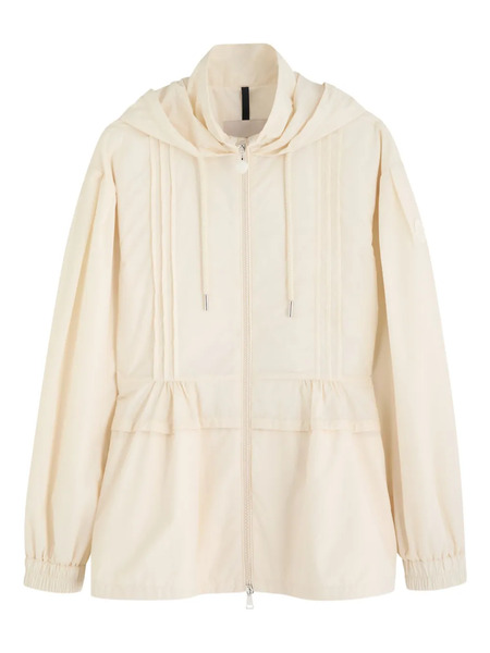  Moncler Pleated Hooded Jacket - Neutrals 