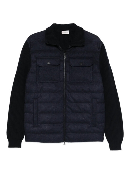  Moncler Pocket Zip Sweater - Blue 