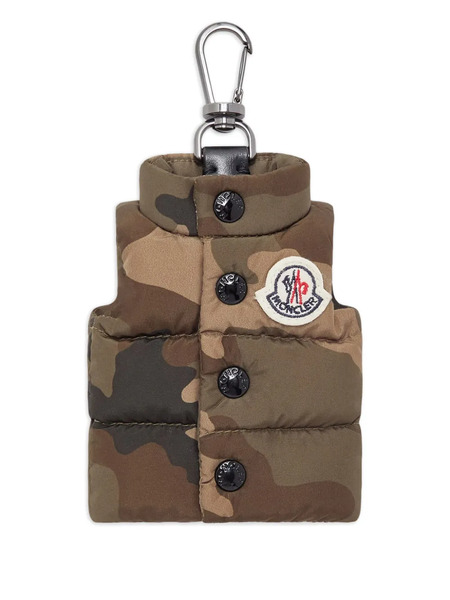  Moncler Puffer-vest Keychain - Green 