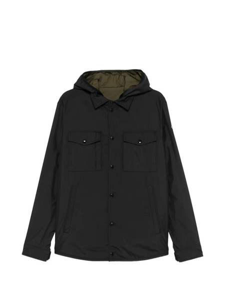  Moncler Removable-lining Hooded Jacket - Black 
