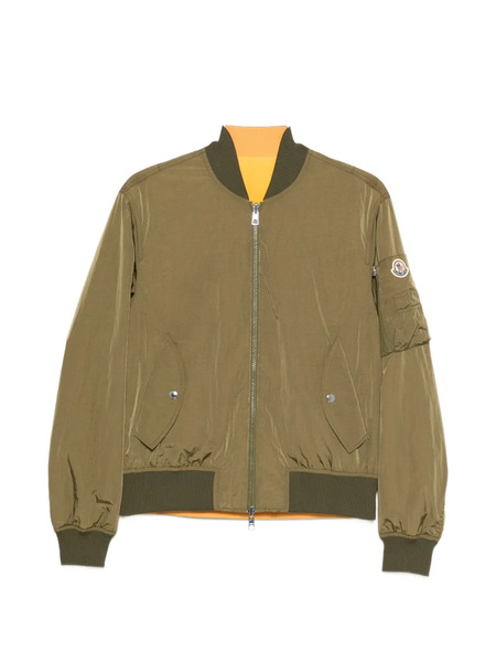  Moncler Reversible Logo-patch Bomber Jacket - Green 