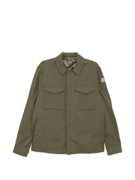  Moncler Roquille 3-in-1 Reversible Down Shirt Jacket - Green 