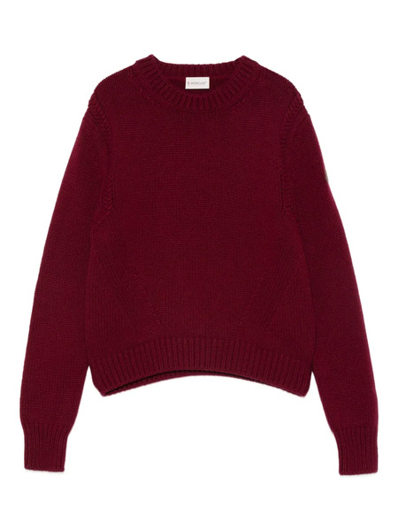  Moncler Round-neck Sweater - Red 