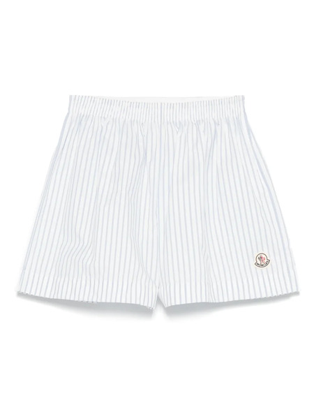  Moncler Striped Shorts - White 