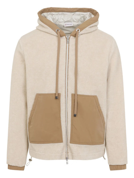 Moncler Teddy Hooded Jacket - Neutrals 