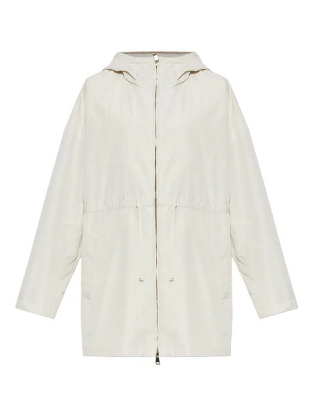  Moncler Wete Parka Coat - Neutrals 