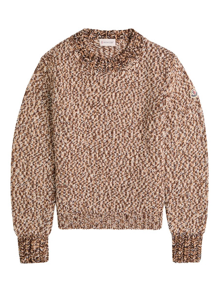  Moncler Wool Sweater - Brown 