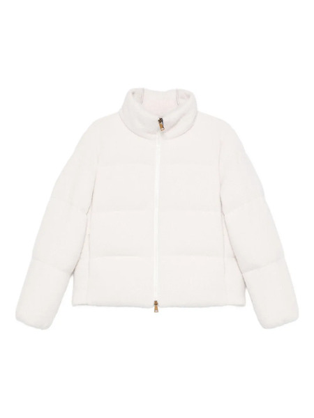  Moncler Zip-fastening Padded Jacket - White 
