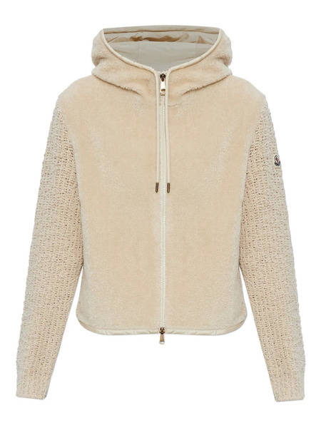  Moncler Zip-fastening Sweatshirt - Neutrals 