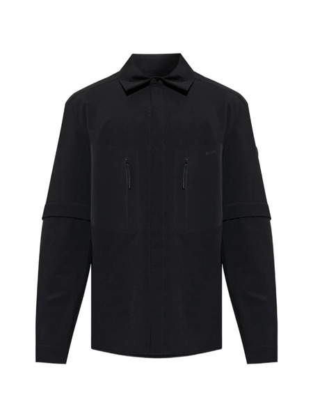  Moncler Zip-pocket Shirt Jacket - Black 