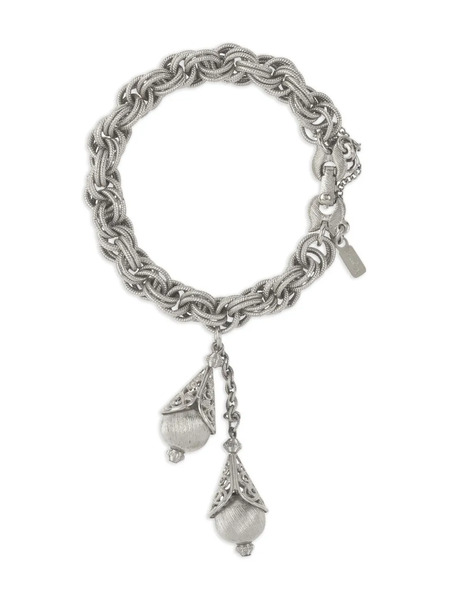  Monet Pre-owned 1970s Silver Plated Bracelet 