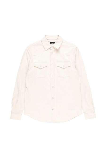  Monfrère Patch-pocket Shirt Jacket - Neutrals 
