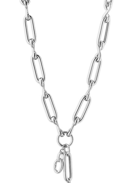  Monica Rich Kosann Infinity Classic Link Chain Necklace - Silver 