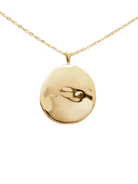  Monica Vinader 14kt Yellow Gold Siren Locket 