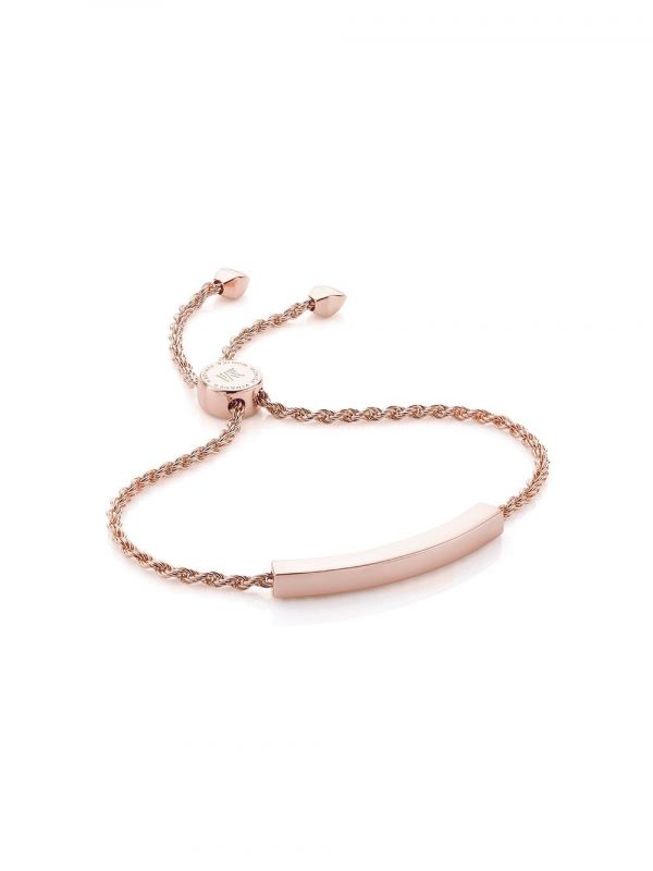  Monica Vinader Linear Chain Bracelet - Gold 