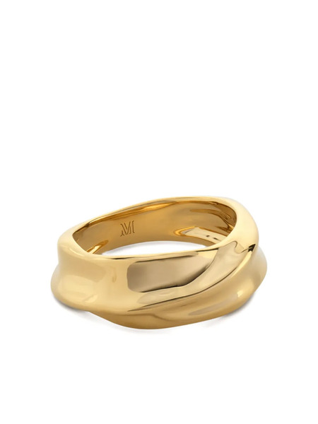  Monica Vinader Nomade Stacking Ring - Gold 