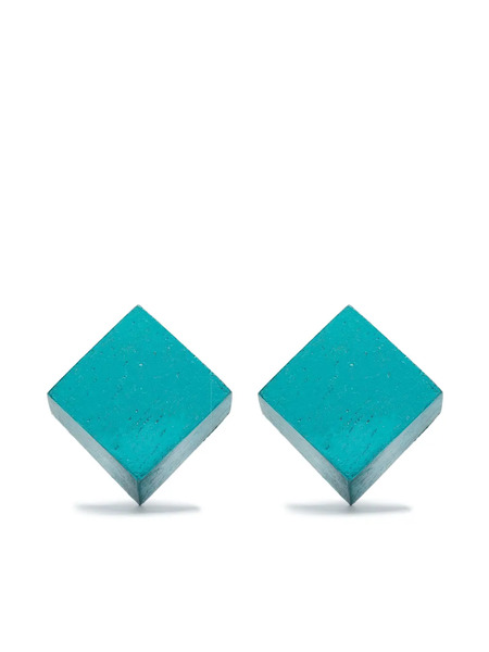  Monies Geometric Earrings - Blue 
