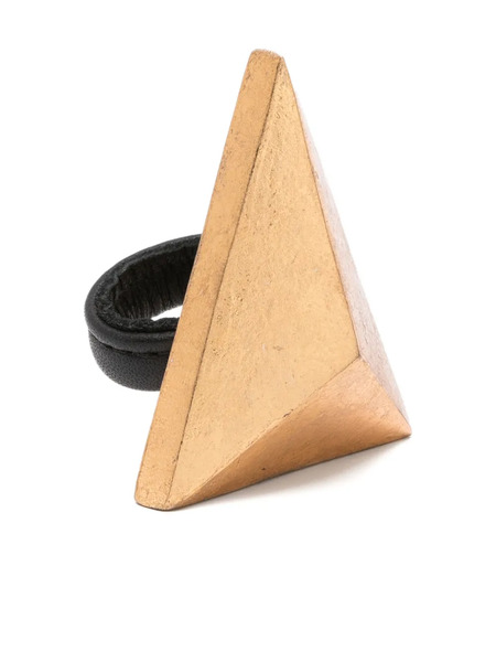  Monies Triangle-shape Ring - Gold 