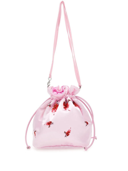  Monnalisa Floral Drawstring Bag - Pink 