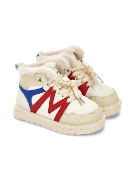  Monnalisa High-top Sneakers - White 