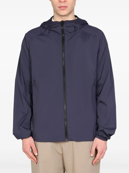  Monobi Hooded Zip Jacket - Blue 