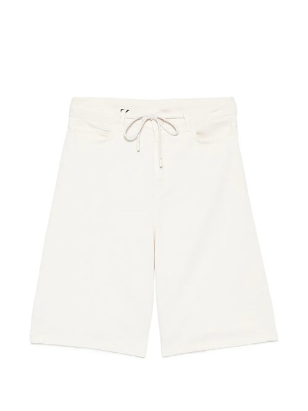  Monochrome Quasar Drawstring Shorts - Neutrals 