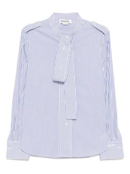  Monse Epaulette Buttoned Shirt - Blue 