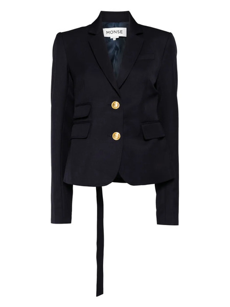  Monse Shrunken Jacket - Blue 