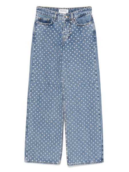  Monse Studded Jeans - Blue 