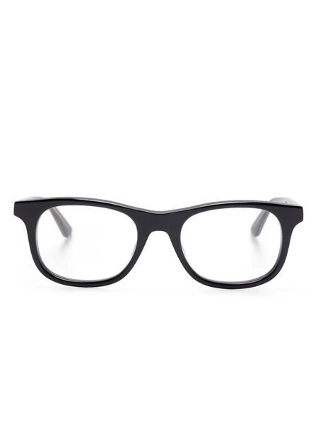  Montblanc Rectangle-frame Glasses - Black 