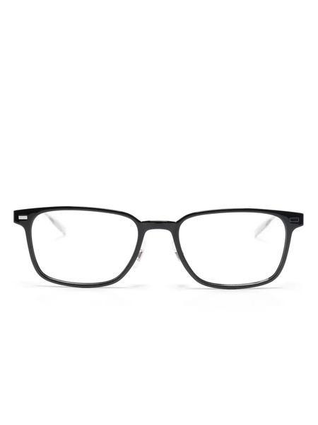  Montblanc Rectangle-frame Glasses - Black 