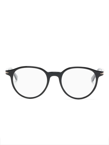  Montblanc Round-frame Glasses - Black 