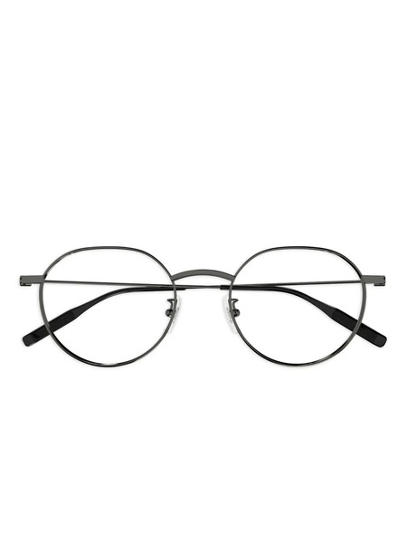  Montblanc Round-frame Glasses - Grey 