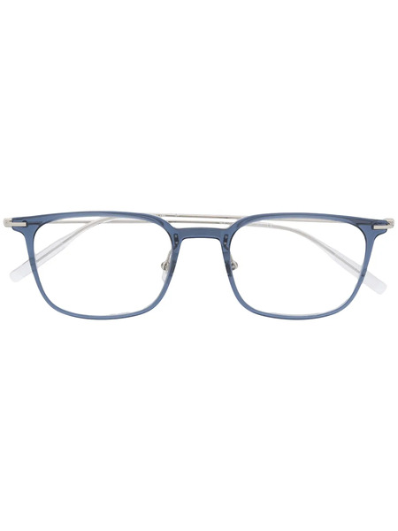  Montblanc Square Frame Glasses - Blue 