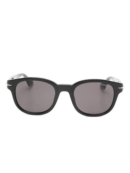  Montblanc Tone Detailing Sunglasses - Black 
