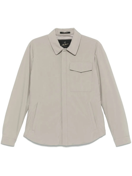  Montecore Classic-collar Shirt Jacket - Grey 