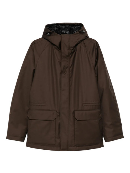  Montecore Hooded Padded Jacket - Brown 