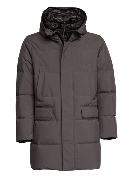  Montecore Hooded Padded Parka Coat - Grey 