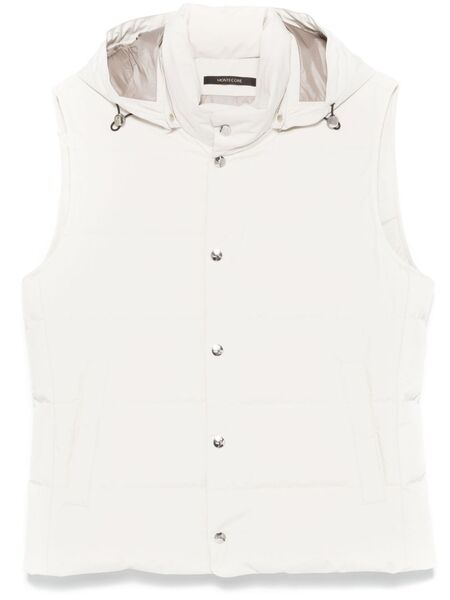  Montecore Quilted Gilet - White 